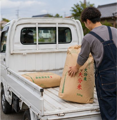 業務用大袋の納品
